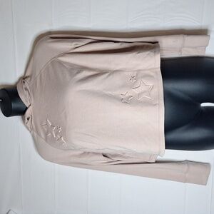 Torrid Beige Crop Top Hoodie